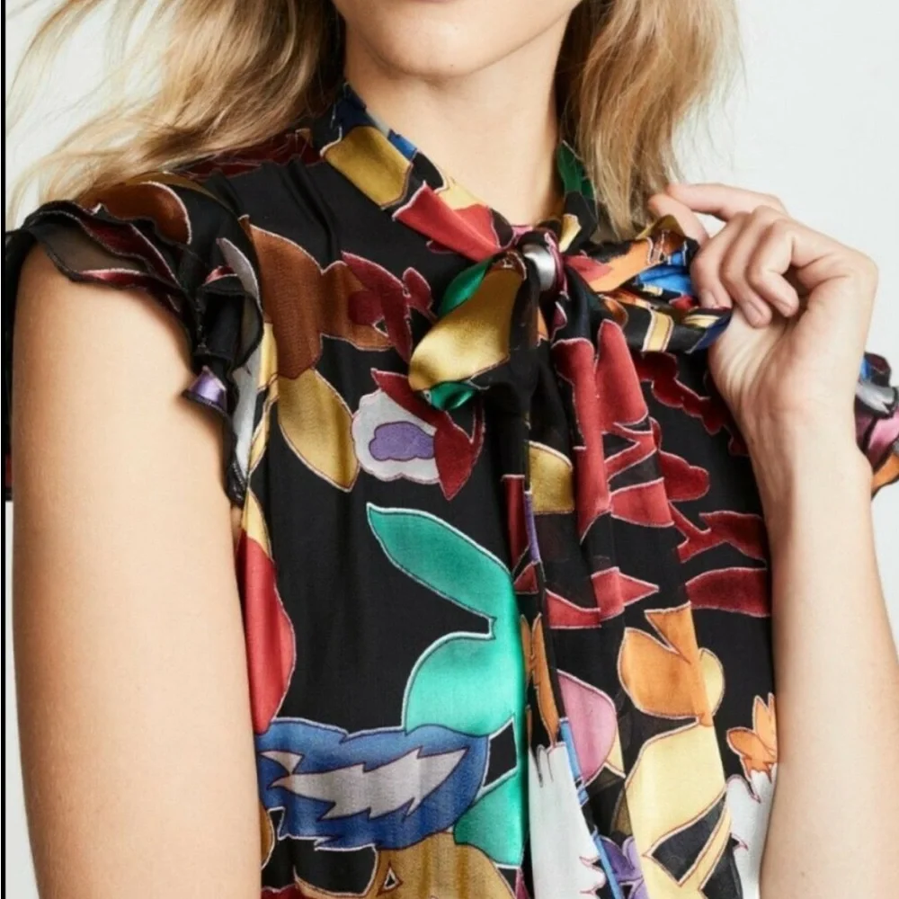 Alice + Olivia Silk Dress